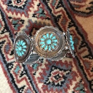 Teal bangle